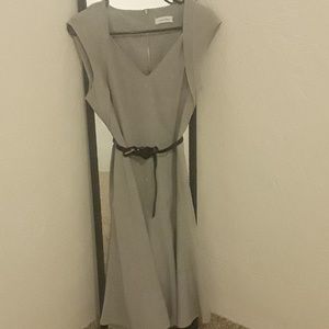 Gray Calvin Klein dress